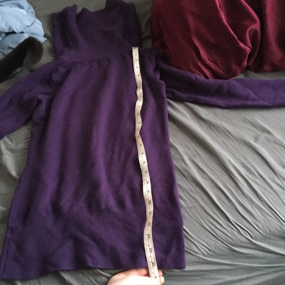 French connection purple cowl neck sweater - Picture 4 of 4